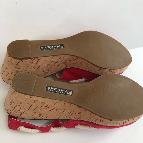 Sperry Top-Sider Southport Wedge Sandals Size 7 - Picture 9 of 10